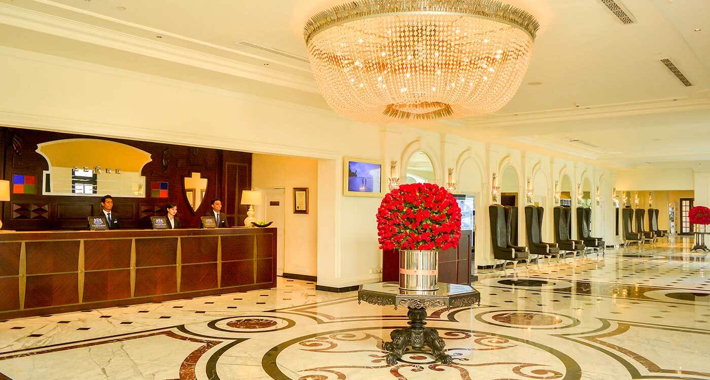 Reception area